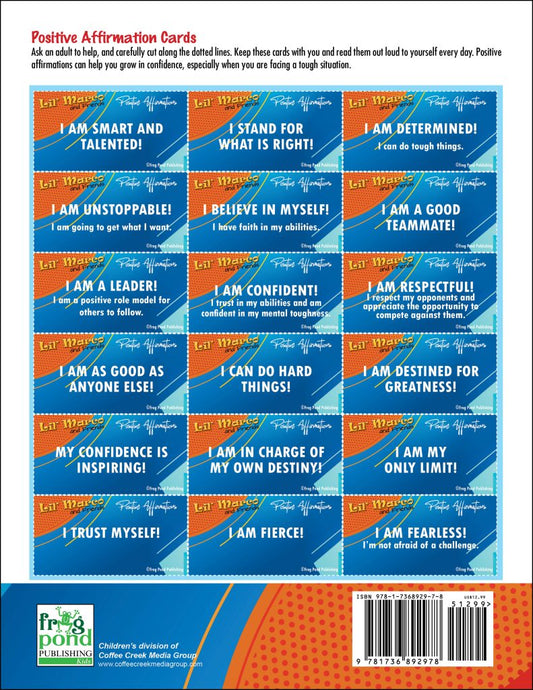 BASKETBALL - BOYS Activity & Workbook w/ Affirmations image 1