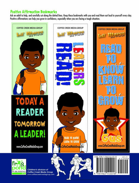 FOOTBALL - BOYS Activity & Workbook w/ Affirmations image 1