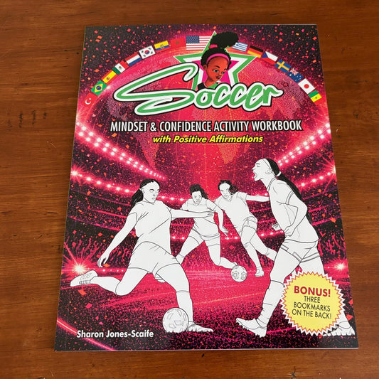SOCCER - GIRLS Mindset & Confidence Activity Workbook w/ Affirmations