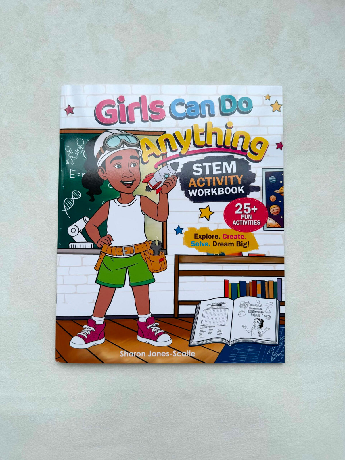 Girls Can Do Anything S.T.E.M. Activity Workbook image 0
