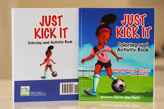 Just Kick It! Coloring and Activity & Workbook image 1
