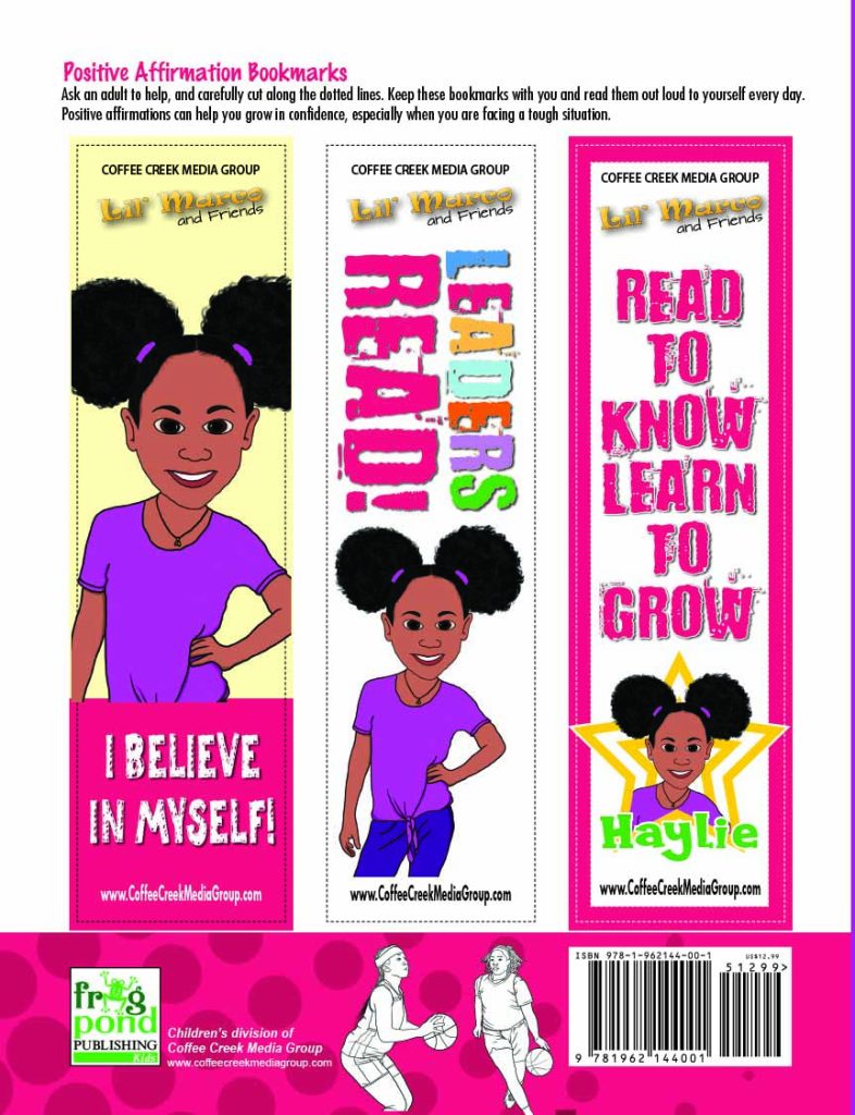 BASKETBALL - GIRLS Activity & Workbook w/ Affirmations image 1