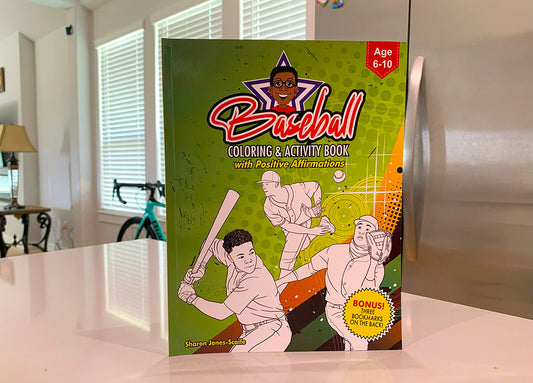 BASEBALL Activity & Workbook w/ Affirmations image 0