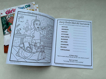 Girls Can Do Anything S.T.E.M. Activity Workbook image 1