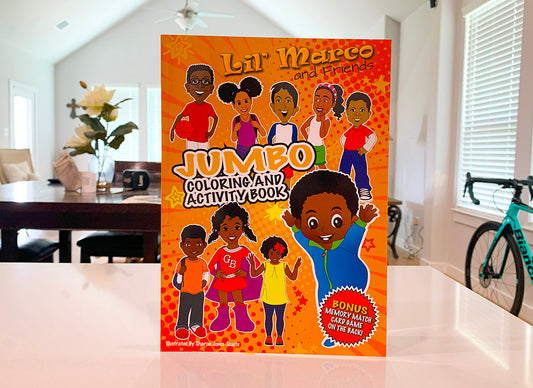 Lil' Marco and Friends JUMBO Activity & Workbook image 0