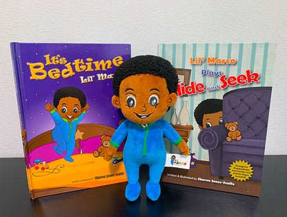 Lil' Marco 2 Books Bundle w/ Plushie image 0