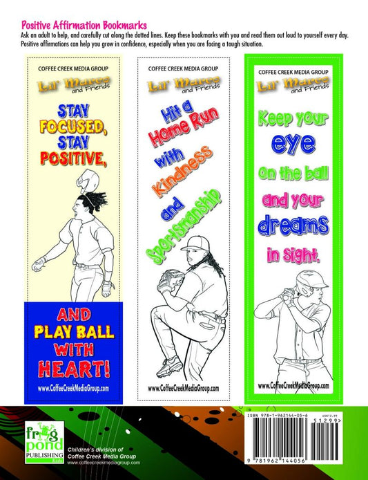 BASEBALL Activity & Workbook w/ Affirmations image 1
