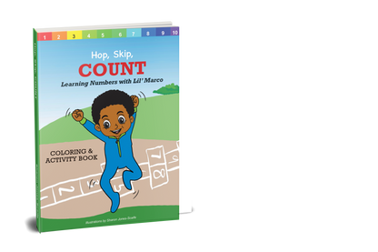Hop, Skip, Count Book & Plushie Bundle image 2