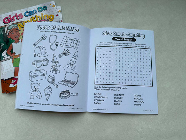 Girls Can Do Anything S.T.E.M. Activity Workbook image 2