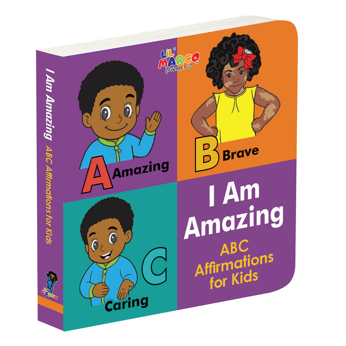 I Am Amazing ABC Board Book + Haylie Plushie Set image 2