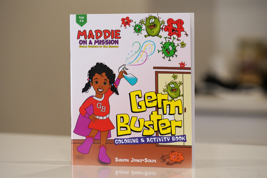 Maddie on A Mission: Germ Buster Activity & Workbook image 0