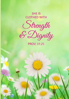 She is Clothed with Strength and Dignity Journal image 0
