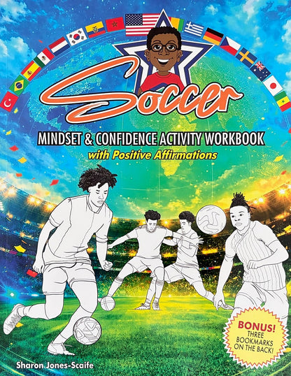 SOCCER - BOYS Mindset & Confidence Activity Workbook w/ Affirmations