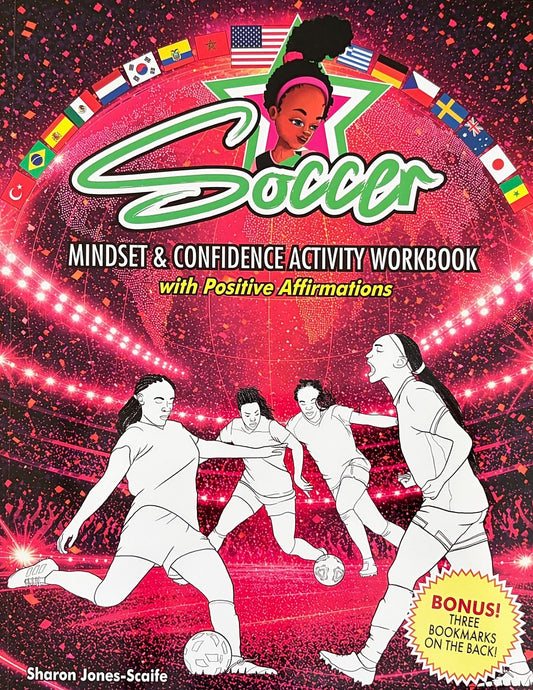 SOCCER - GIRLS Mindset & Confidence Activity Workbook w/ Affirmations